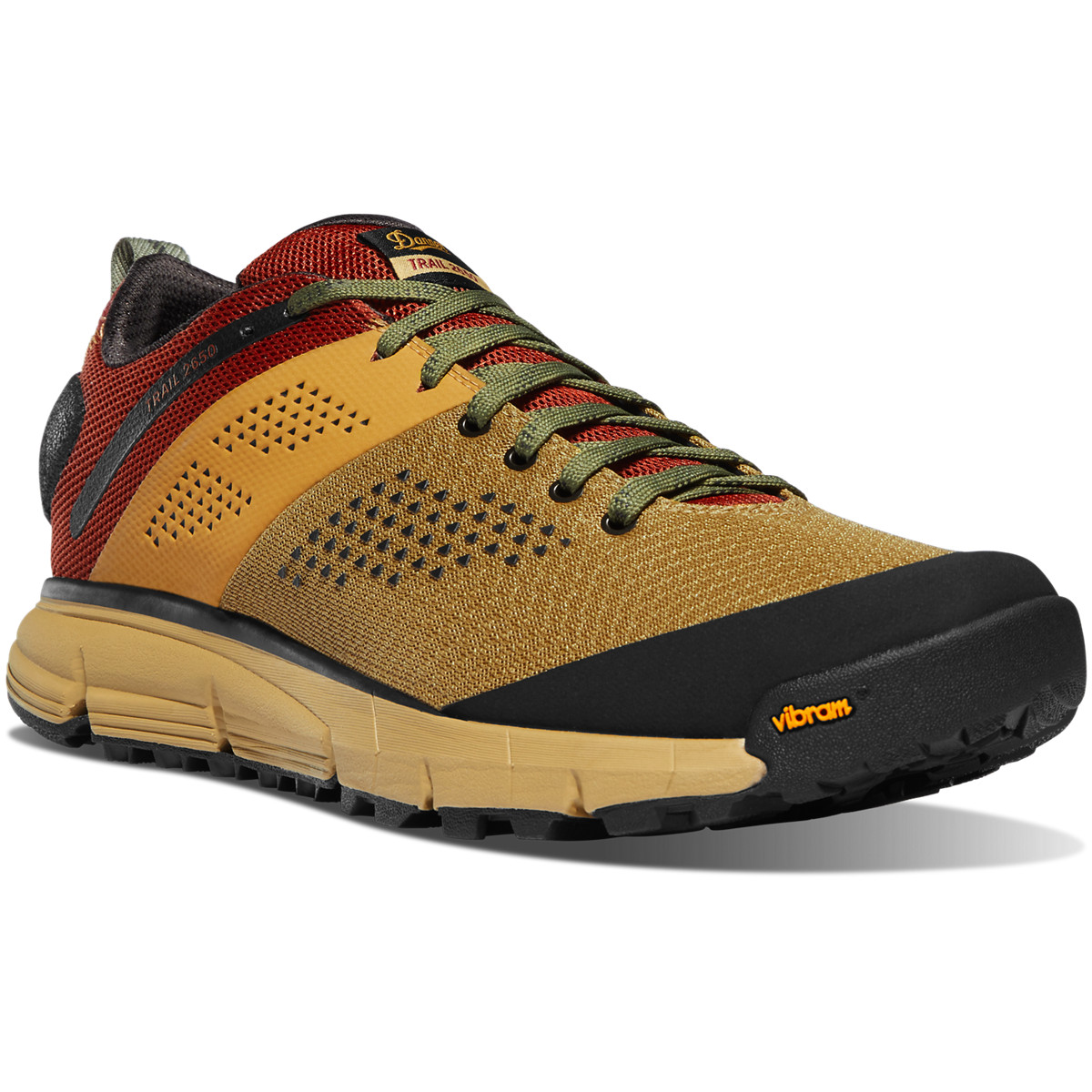 Zapatillas Trekking Danner Hombre Mexico - Trail 2650 Mesh Marrom/Rojos - FWYGH4905